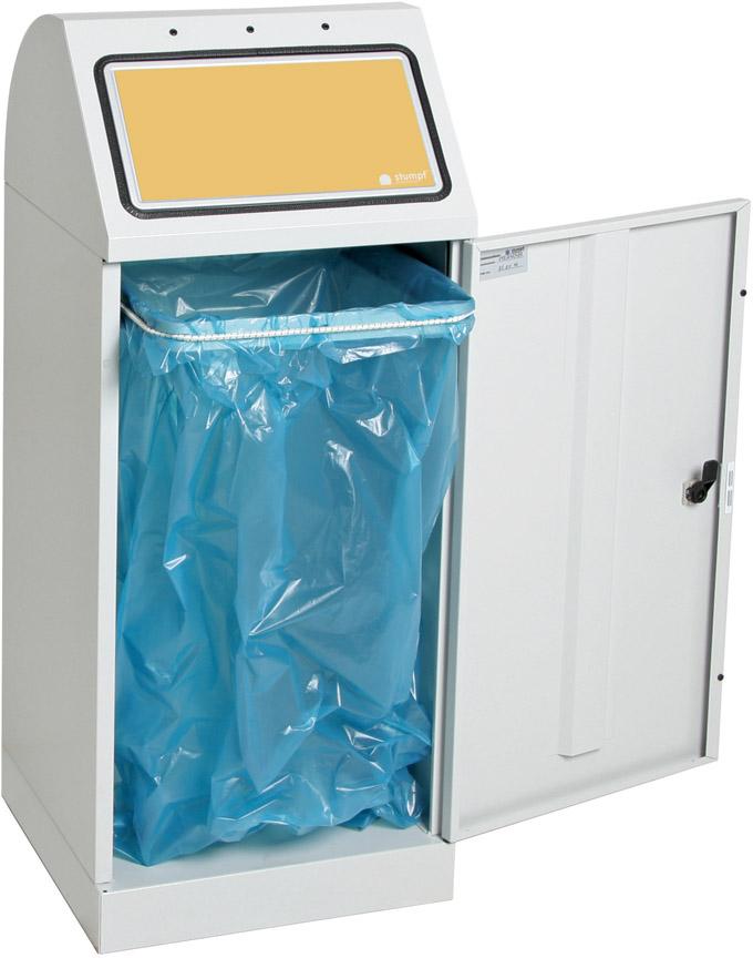 Produktbild von Stumpf Wertstoffsammler 70L mit Abfallsackhalterung 660-075-0-1-200 4031068156213