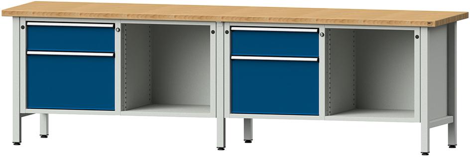 Produktbild von Anke Kastenwerkbank 2800 209 V 40 mm 840 mm 7035/5010 9990030081 4014641012038