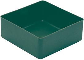 Produktbild von LA-KA-PE Einsatzkasten grün B99xT99xH40 mm 4330816838327 4031022024916