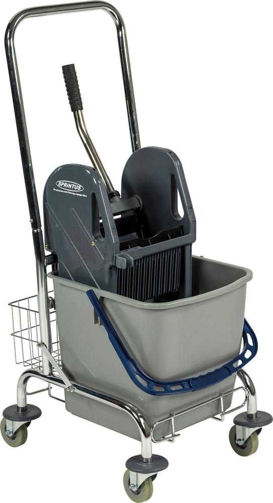 Produktbild von EDE Einfachfahreimer chrom 1x27l mit Presse 4367072530 4260206870203