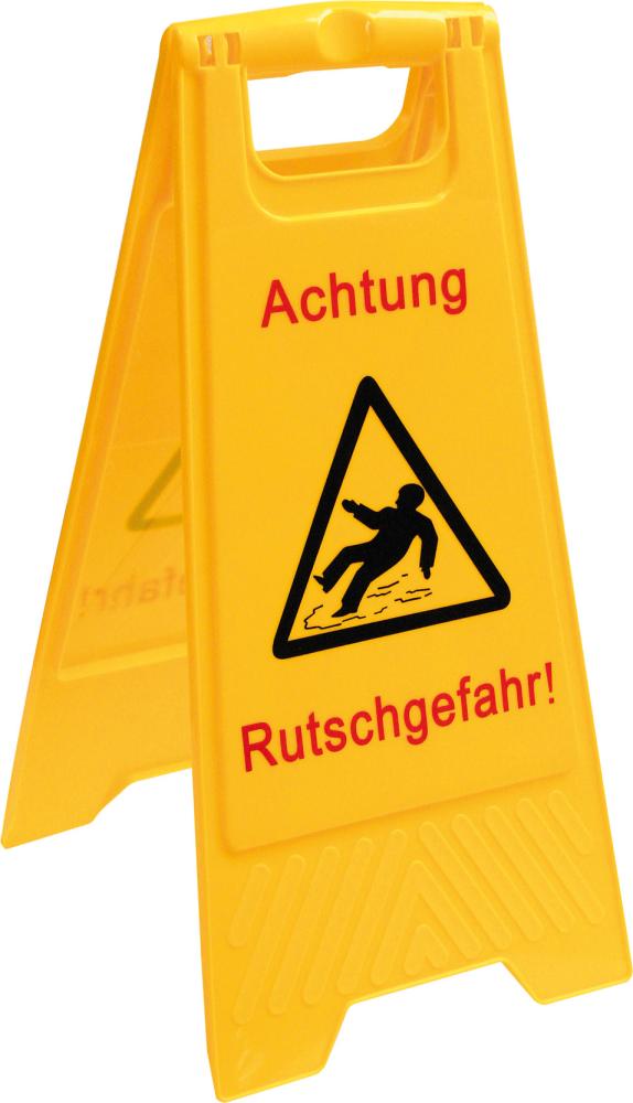 Produktbild von EDE Warnschild Rutschgefahr signalgelb 4367082726 4260206873204
