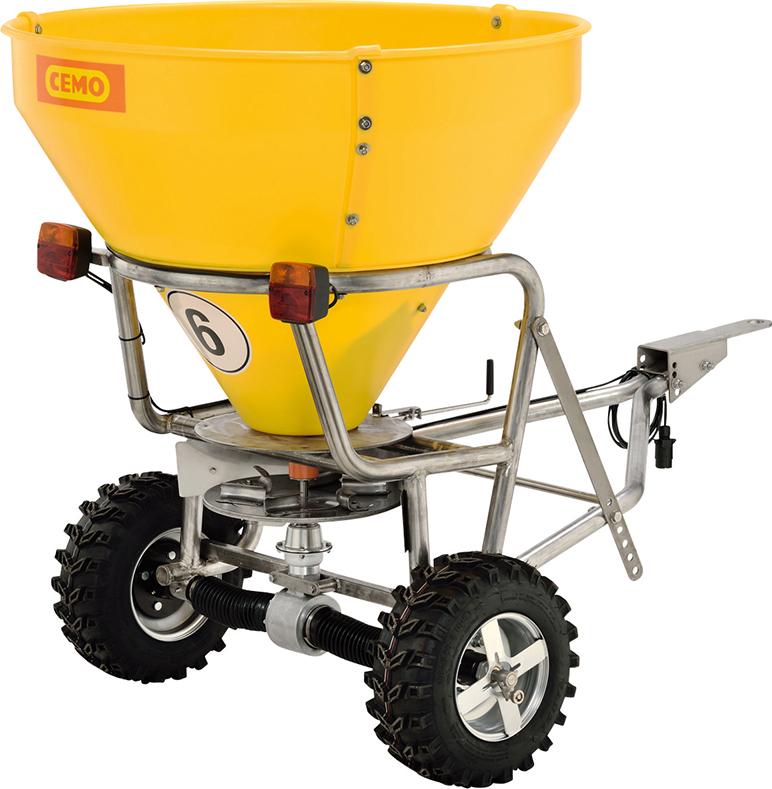 Produktbild von CEMO Streuwagen SW 300 PE-Behälter 300l 10206 4052886315712