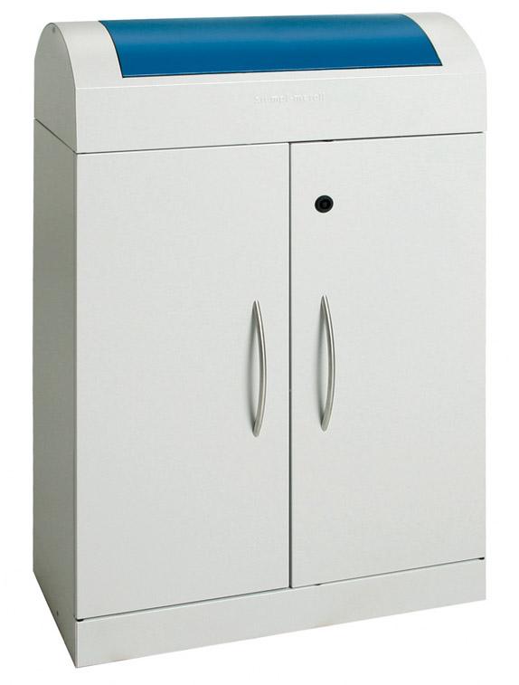 Produktbild von Stumpf Wertstoffsammler TD1plus 1x90L 975x620x320mm grau 5604007 4031068150754