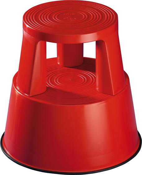 Produktbild von WEDO Rollhocker Step Kunststoff rot 4367073815 4003801733043