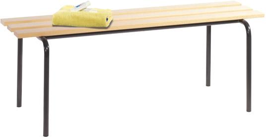 Produktbild von C+P Sitzbank Gestell anthrazit B1600xT460xH460 mm Buche 8551-000 4053569730129