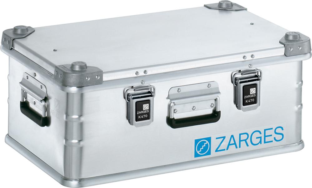 Produktbild von ZARGES Alu-Kiste K470 42 l IM: ca. B550xT350xH220 mm 3 Griffe 4367082438 4003866405688