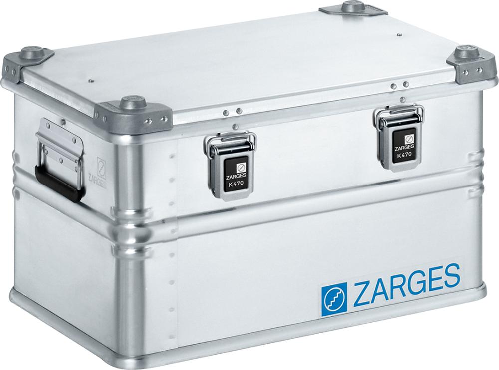 Produktbild von ZARGES Alu-Kiste K470 60 l IM: ca. B550xT350xH310 mm 2 Griffe 40678 4003866406784