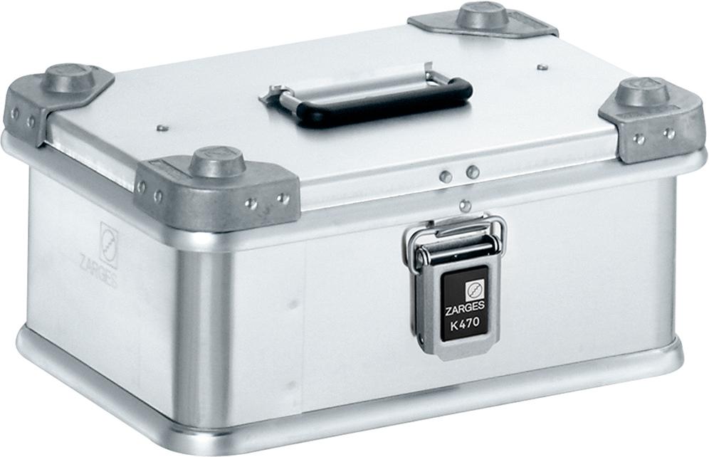 Produktbild von ZARGES Alu-Kiste K470 13 l IM: ca. B350xT250xH150 mm Griff am Deckel 40835 4003866408351