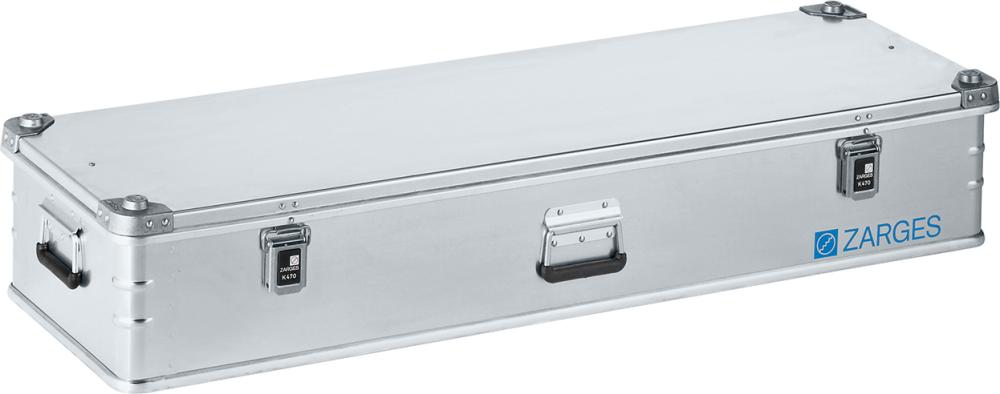 Produktbild von ZARGES Alu-Kiste K470 119 l IM: ca. B1350xT400xH220mm 3 Griffe 40848 4003866408481