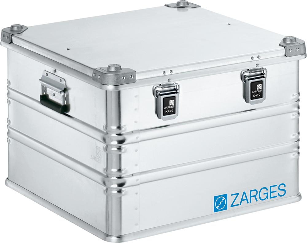Produktbild von ZARGES Alu-Kiste K470 115 l IM: ca. B550xT550xH380 mm 2 Griffe 40859 4003866408597