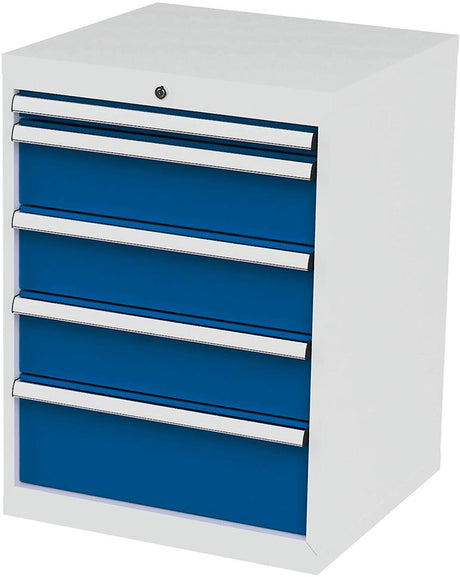 Produktbild von FORUM Schubladenschrank FS6 5S H820mm RAL 7035/501 4260612634 4317784945905