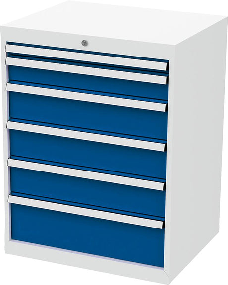 Produktbild von FORUM Schubladenschrank FS7 6S H920mm RAL 7035/501 4260612652 4317784945967