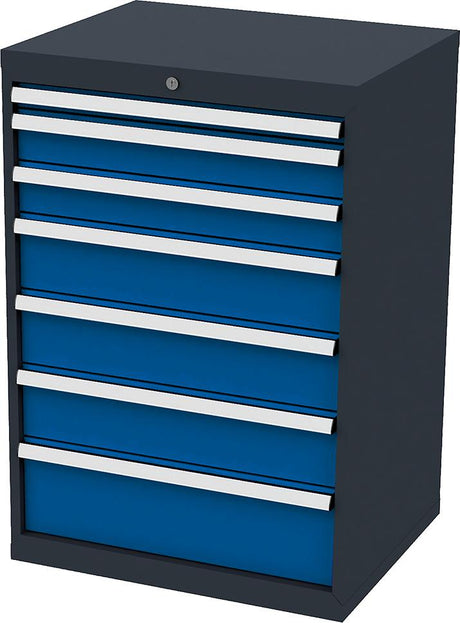 Produktbild von FORUM Schubladenschrank FS7 7S H1020mm RAL 7016/501 4260612250 4317784945974
