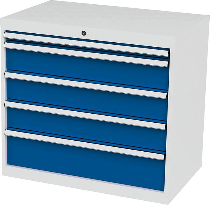 Produktbild von FORUM Schubladenschrank FS9 5S H820mm RAL 7035/501 4260612664 4317784946025