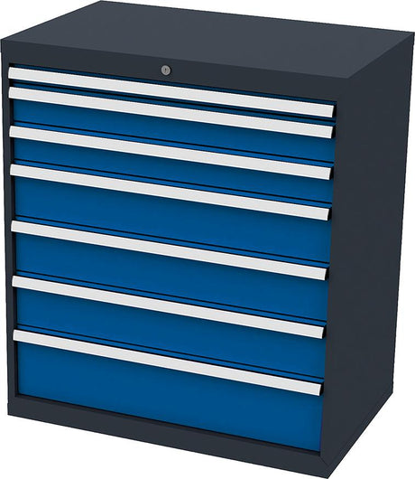Produktbild von FORUM Schubladenschrank FS9 7S H1020mm RAL 7016/501 4260612667 4317784946032