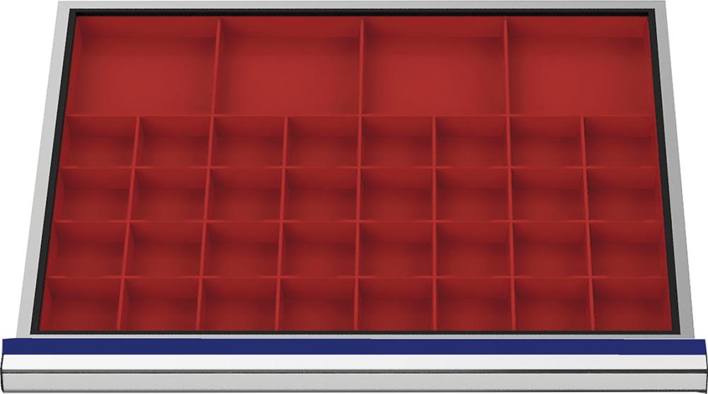 Produktbild von FORUM Kleinteilekästen FS7 50mm 36 Kästen 4260613248 4317784947015