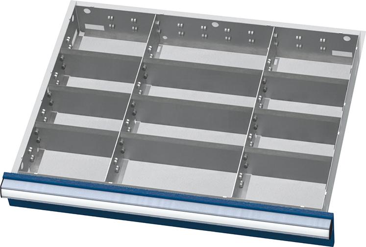 Produktbild von FORUM Metalleinteilungen FS7 150/175mm 12 Fächer 4260613260 4317784947053