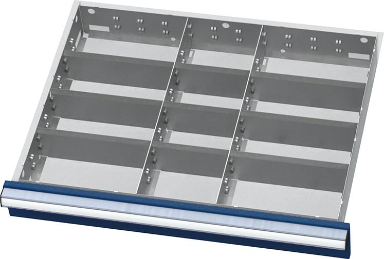 Produktbild von FORUM Metalleinteilungen FS7 75mm 20 Fächer 4260613266 4317784947077