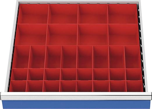 Produktbild von Bedrunka+Hirth Kleinteilekästen FH50 B705xT705 132A 4050413021426