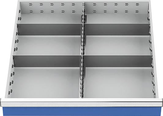 Produktbild von Bedrunka+Hirth Metalleinteilungen FH50 B705xT705 144BLH150A 4050413021433