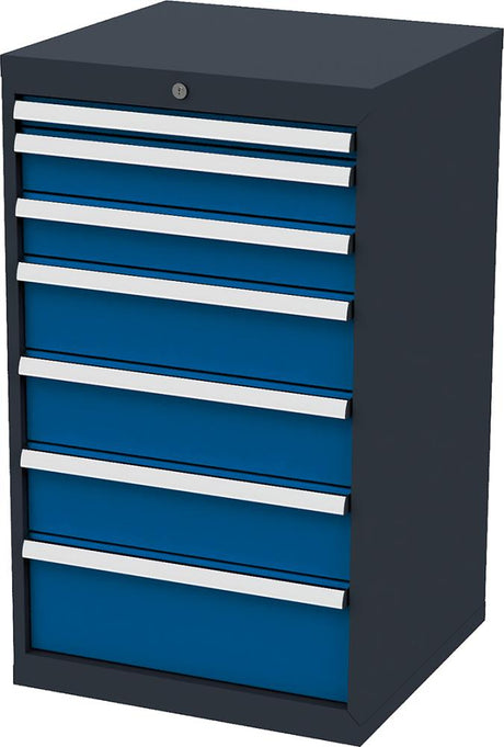 Produktbild von FORUM Schubladenschrank FS6 7S H1020mm RAL 7016/501 4260612643 4317784945936