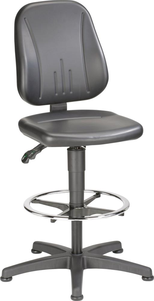 Produktbild von BIMOS Arbeitsstuhl 9651-0551 Unitec 3 Sitzhöhe 580-850 mm mit Gleiter Kunstleder 4367007885 4016849280325