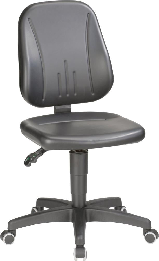 Produktbild von BIMOS Arbeitsstuhl 9653-0551 Unitec 2 Sitzhöhe 440-620 mm mit Rollen Kunstleder 4367007865 4016849280363