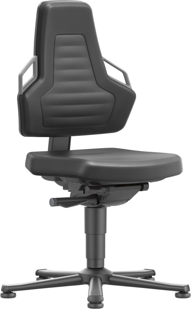 Produktbild von BIMOS Arbeitsstuhl Nexxit 1 Griff grau Sitzhöhe 450-600 mm InteGröße Schwarz mit 4053569806947 4016849636122