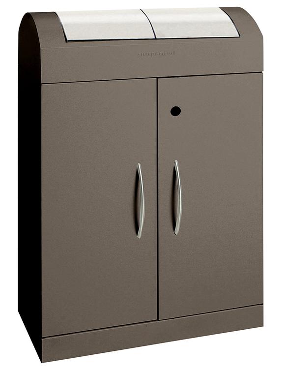 Produktbild von Stumpf Wertstoffschrank TD 2x45l-aspect plus 5603008 4031068127916