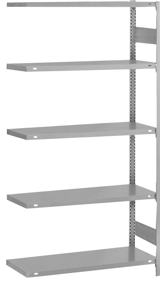 Produktbild von hofe Anbauregal Edelstahl 4 Böden 1750x400x1000 mm HVA17410XM 4250623766296