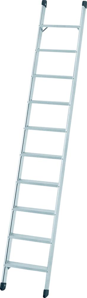 Produktbild von ZARGES Anlegeleiter Seventec L 10 Stufen Leiterlänge 2,54 m Arbeitshöhe 3,45 m 40380 4003866403806