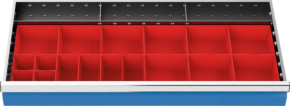 Produktbild von Bedrunka+Hirth Kleinteilekästen B980xT500 198-132A 4050413004665