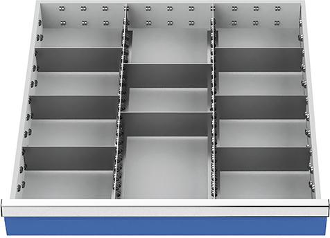 Produktbild von Bedrunka+Hirth Schlitz-Trennwände FH100 B705xT737 139BLH100A 4050413003989
