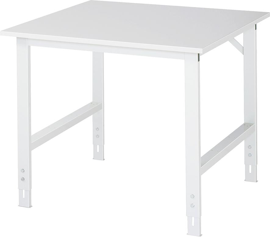 Produktbild von Rau Arbeitstisch Tom EGB-Melamin-Platte B1000xT1000xH760-1080mm 06-625ME10-10.12 4040376261304
