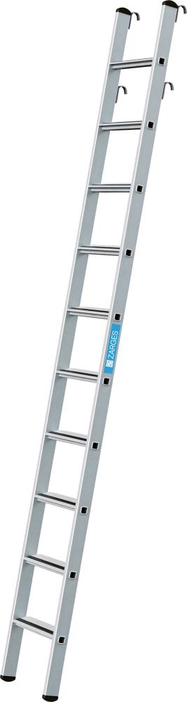 Produktbild von ZARGES Regaleinhängeleiter Z600 mit 10 gebördelten Stufen Safe 1041360 4003866013609