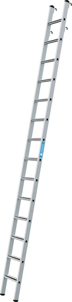 Produktbild von ZARGES Regaleinhängeleiter Z600 mit 14 gebördelten Stufen Safe 1041364 4003866013647