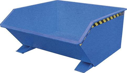 Produktbild von Bauer Kippbehälter GU 750 l B1280xT1440xH680 mm RAL 5012 Tragkraft 1000kg GU 750 l RAL 5012 4052462002111