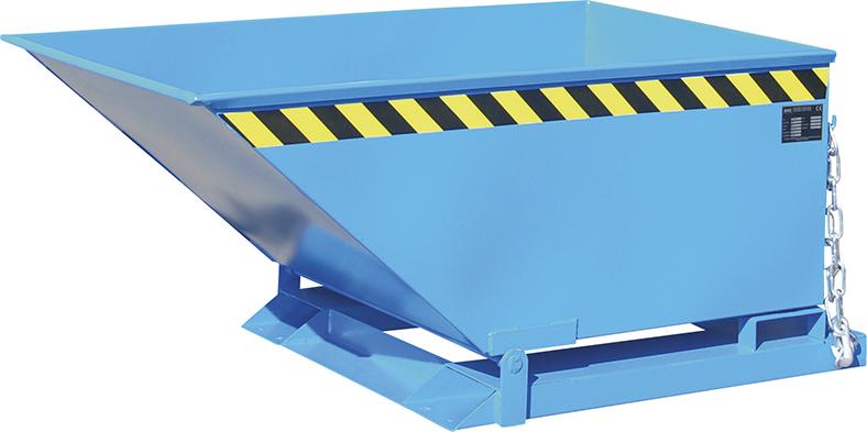 Produktbild von Bauer Späne-Kippmulde SKN 400 l RAL 5012 SKN 400 l RAL 5012 4052462037830