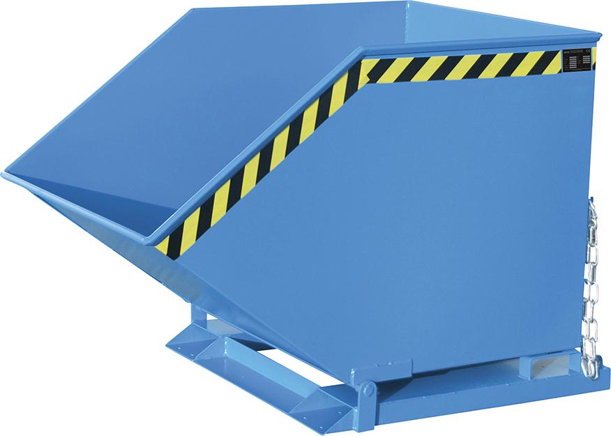 Produktbild von Bauer Späne-Kippmulde SKK 800 l RAL 5012 SKK 800 l RAL 5012 4052462040199