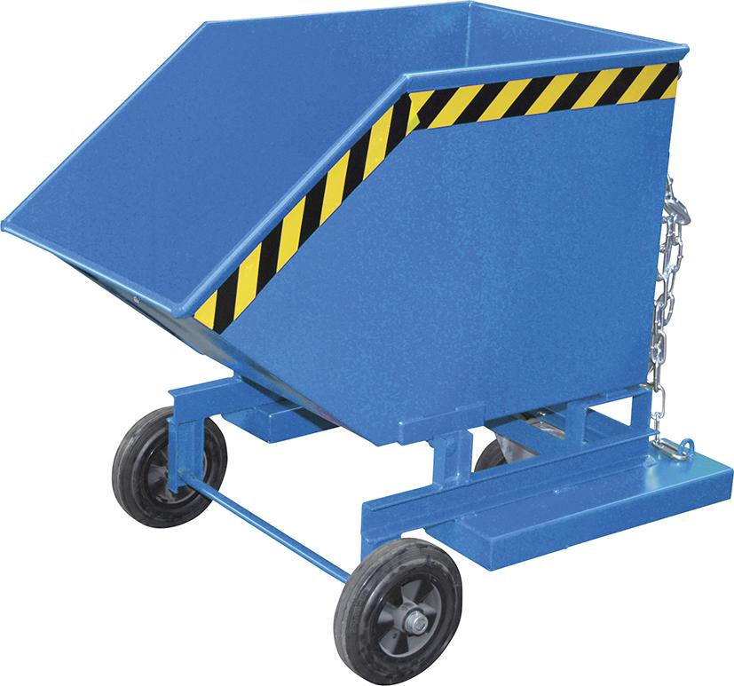 Produktbild von Bauer Kastenwagen KW-ET 250 l B820xT1115xH990 mm RAL 5012 Tragkraft 300kg KW-ET 250l RAL 5012 4052462041769