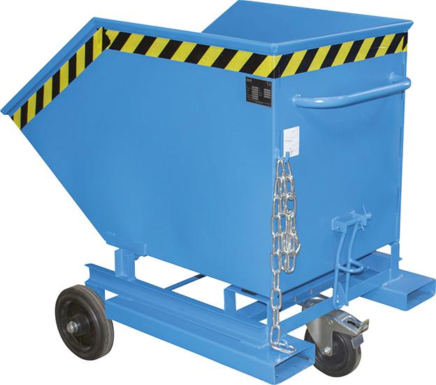 Produktbild von Bauer Kastenwagen KW-ET 400 l B900xT1320xH1090 mm RAL 5012 Tragkraft 300kg KW-ET 400l RAL 5012 4052462041820