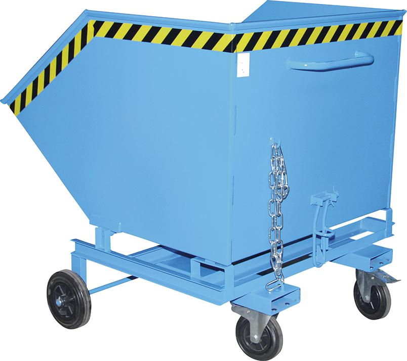 Produktbild von Bauer Kastenwagen KW-ET 1000 l B1340xT1420xH1290 mm RAL 5012 Tragkraft 30 KW-ET 1000l RAL 5012 4052462042025