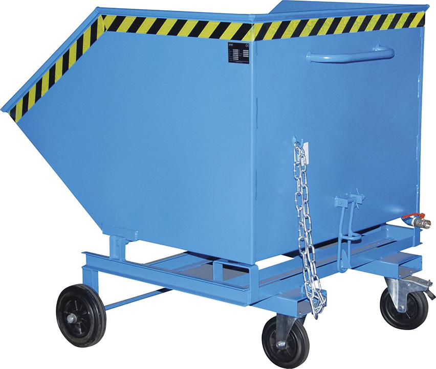 Produktbild von Bauer Spänekastenwagen SKW-ET 1000 l B1340xT1420xH1290 mm RAL 5012 Trag SKW-ET 1000 l RAL 5012 4052462042384