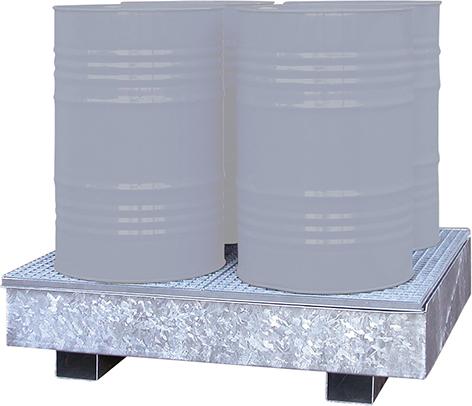 Produktbild von LaCont Auffangwanne Stahl CW 4 feuerverzinkt P65-1003-A 4260139973170