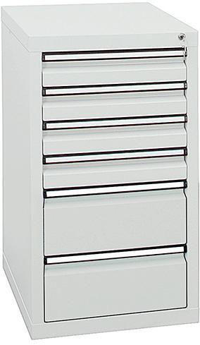 Produktbild von Stumpf Schubladenschrank 6 SLR 900x500x500 mm grau 7101507 4031068053666