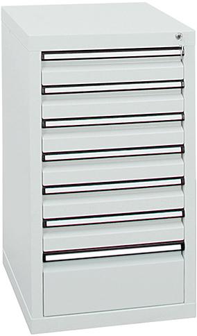 Produktbild von Stumpf Schubladenschrank 7 SLR 900x500x500 mm grau 7101207 4031068076283
