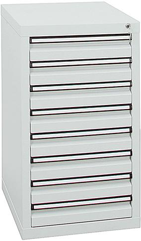 Produktbild von Stumpf Schubladenschrank 8 SLR 900x500x500 mm grau 7101107 4031068078560