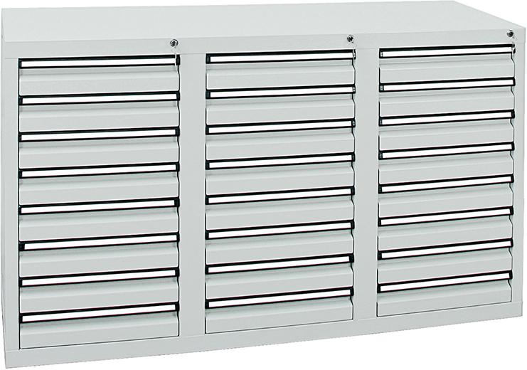Produktbild von Stumpf Schubladenschrank 24 SLR 900x1500x500 mm grau 7103107 4031068078935