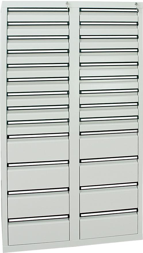 Produktbild von Stumpf Schubladenschrank 26 SLR 1800x1000x500 mm grau 7104807 4031068119843