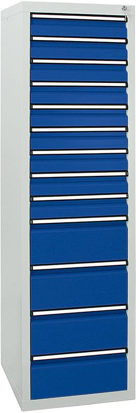 Produktbild von Stumpf Schubladenschrank 13 SLR 1800x500x500 mm 7035/5010 7105874 4031068145217